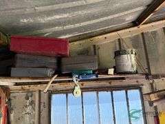 Bench and contents