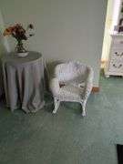 End table and doll rocking chair
