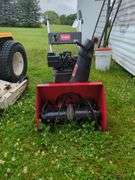 Toro snow blower; running status unknown