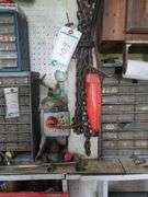 Misc. nuts and bolts includes contents of small shelf, and organizers