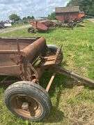 Horse drawn manure spreader, row:3