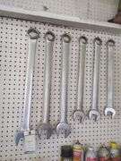 Large open end wrenches