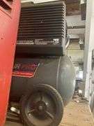Air compressor and hose reel