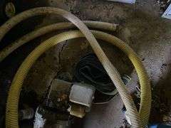 2 Motors one trash pump with hoses