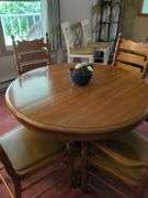 Oak table and chairs