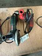 Metabo grinder and Milwaukee magnum drill