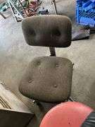 Round table with four chairs and misc. items