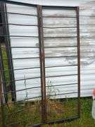 Folding metal rack