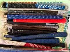 Numerous club grips