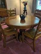 Oak table and chairs