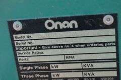 Onan TechStar 35G Generator