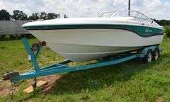 Wellcraft Nova 23 Speed Boat w/ Tandem Axle Trailer