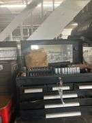 Tool boxes with contents and chains