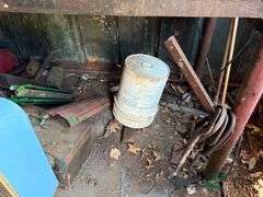 Bench and contents