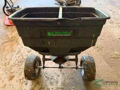 Tow behind broadcast spreader