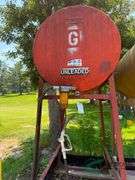 Elevated gas tank 300 gallon