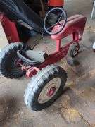 Vintage children's petal tractor