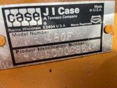 Case 480F Backhoe
