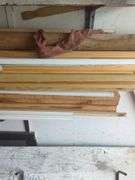 Shelf misc wood pieces