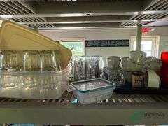 Shelf and contents