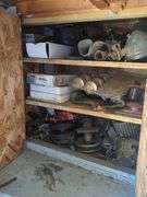 Contents of shelves