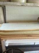 Shelf misc wood pieces
