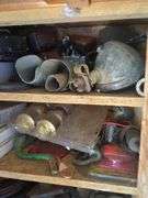 Contents of shelves