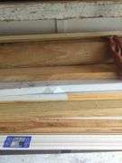 Shelf misc wood pieces