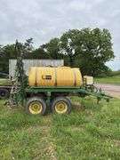Top Air Sprayer 500 gallon, 40' boom, M row:2