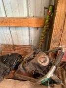 Gas powered hand auger