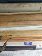 Shelf misc wood pieces