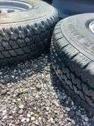 (2) 8-Lug Tires on Rims
