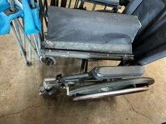 Camping chairs, stools, and wheelchair