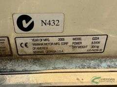 2005 Yamaha gas golf cart Model G22A