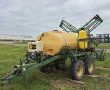 Top Air Sprayer 500 gallon, 40' boom, M row:2