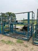 (3) Pallet racks 115" L x 48" W x 51" H, row:4