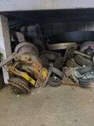 Items under bench, casters, tubing etc. porta power