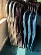 8 Folding chairs