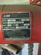 1/2 Ton electric chain fall, does not include trolley