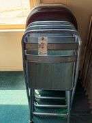 8 Folding chairs