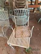 Assorted patio tables and chairs