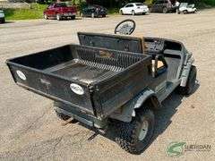 EZ-GO gas golf cart with dump box