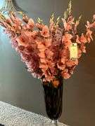 Fake plants and wall decoration