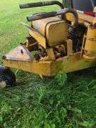 Hustler zero turn mower with blade; running status unknown