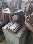 Bench model drill press includes cabinet and contents