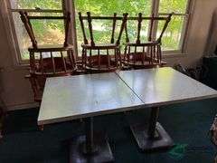 2 tables 6 chairs