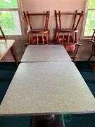 2 tables 4 chairs