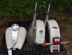 Parts from 2002 Honda Electra Glide police motorcycle