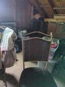 Contents of left half of attic, does not include trains in and on glass case