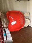 Vintage tractor seat